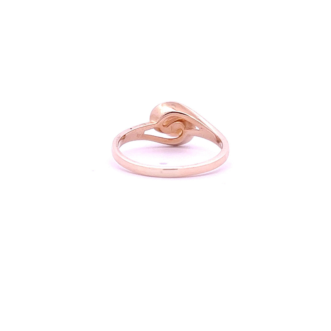 14Kt Y-Gold Akoya Cultured Pearl Ring, Size 7.75