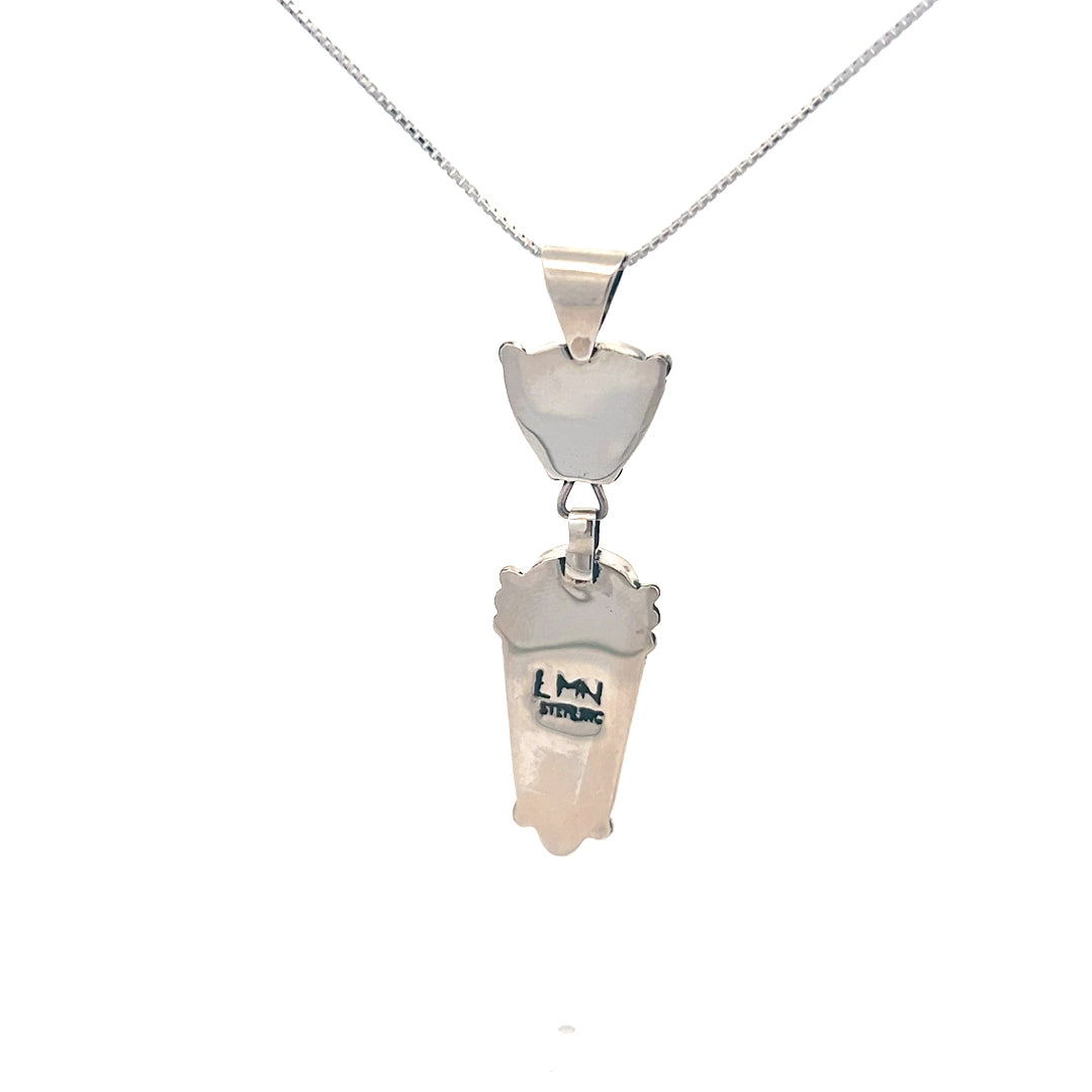 SS Turquoise Pendant