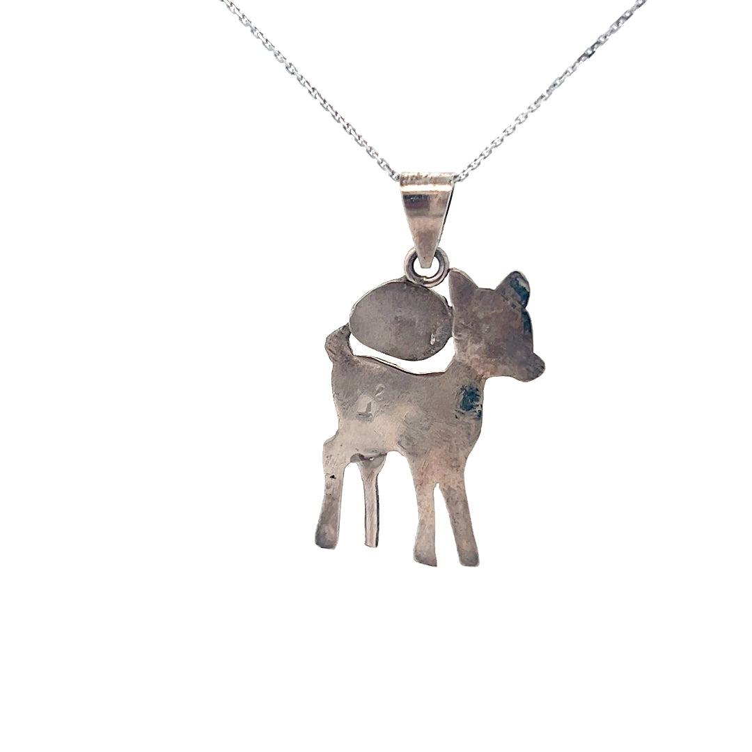Silver Baby Doe w/ Turquoise